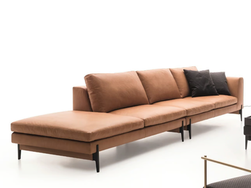KIM - 3 seater leather sofa by Ditre Italia - view 2